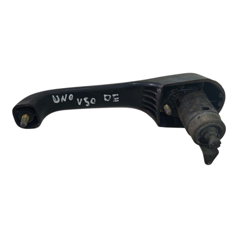 Puxador Externo Dianteiro Esquerdo Fiat Uno 1996 1997 A 2005 Preto Dianteira 3