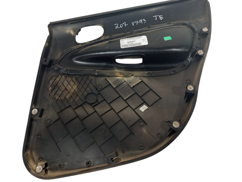 Forro Porta Traseiro Esquerdo Peugeot 207 2006 2007 A 2014 5