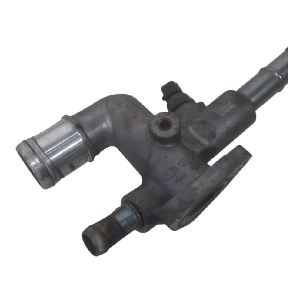 Cavalete Flange Bomba Agua Hyundai Creta 2.0 2017 A 2021 5