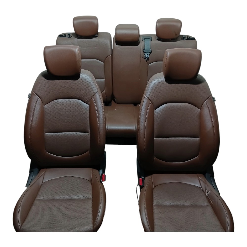 Jogo Bancos Couro Hyundai Creta 17 A 21 Completo c/Detalhe 1