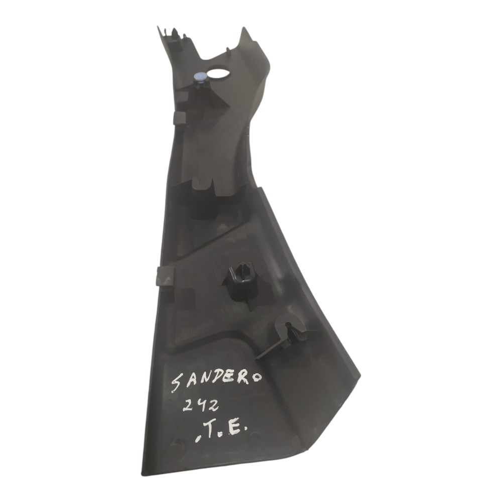 Acabamento Banco Coluna Traseiro Renault Sandero 2007 A 2012 6