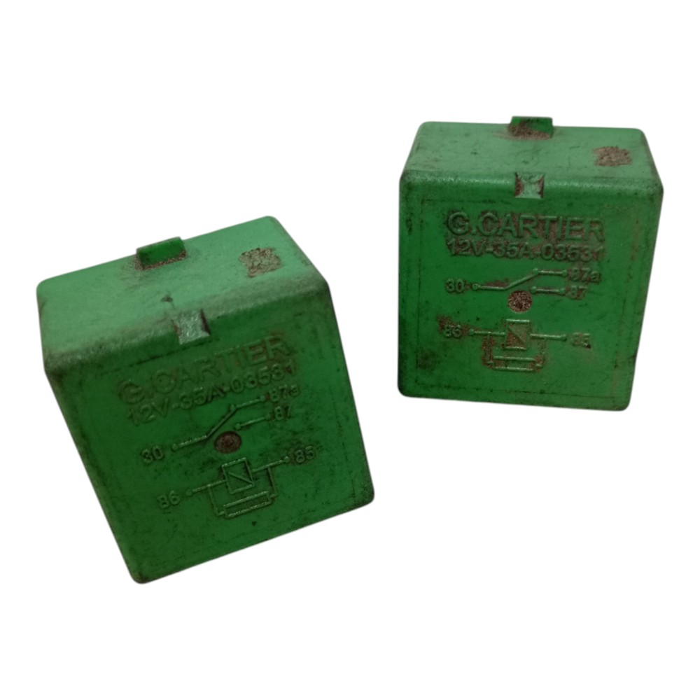 Kit 2 Rele Auxiliar Peugeot 206 207 2000 A  2006 2007 2008 2