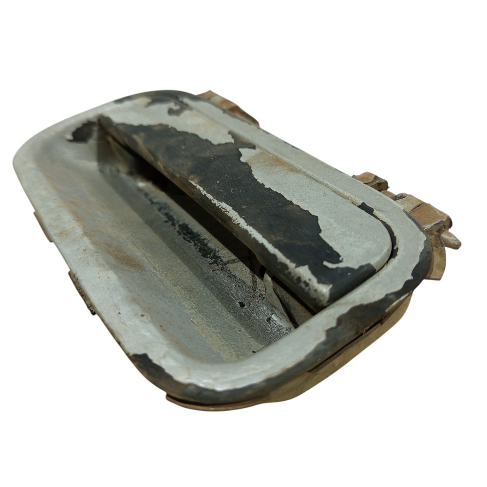 Maçaneta Externa Porta Traseira Direita Corsa 1995 A 2002 Prata Traseira 3