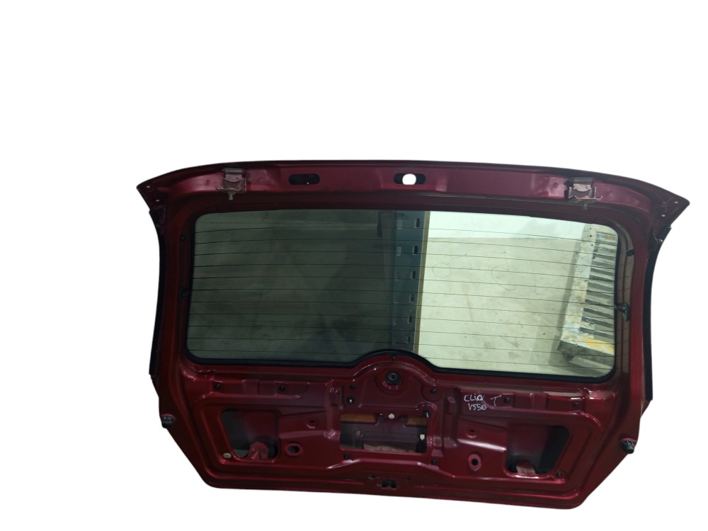 Tampa Traseira Porta Mala Renault Clio 1999 2000 A 2004 Vermelho 5