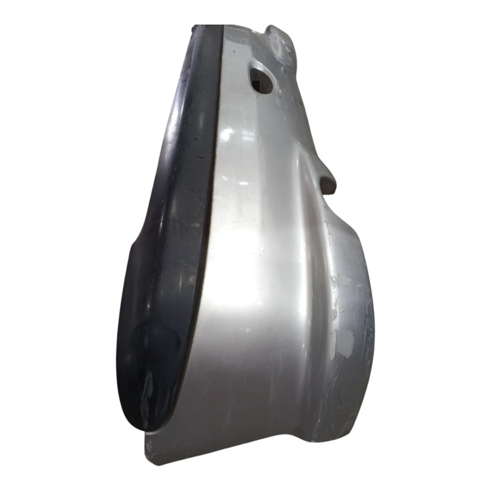 Parachoque Traseiro Prata Peugeot 206 99 2000 A 2010 Avaria 2