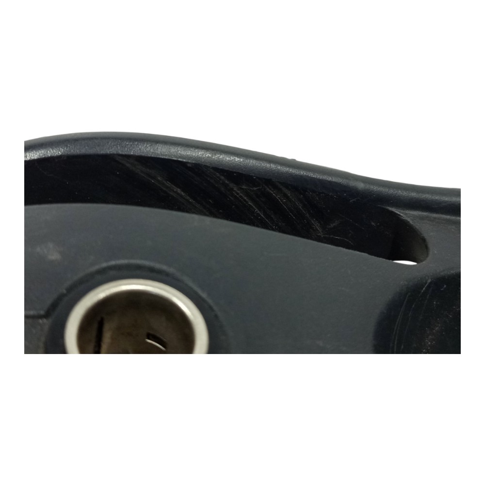 Moldura Freio Mão Porta Copo Tomada Citroen C4 2007 A 2013 Preto 3