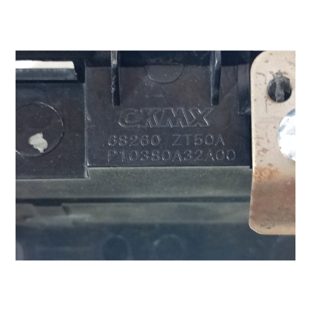 Moldura Multimídia Painel Nissan Sentra 2007 2008 A 2012 Cinza 5