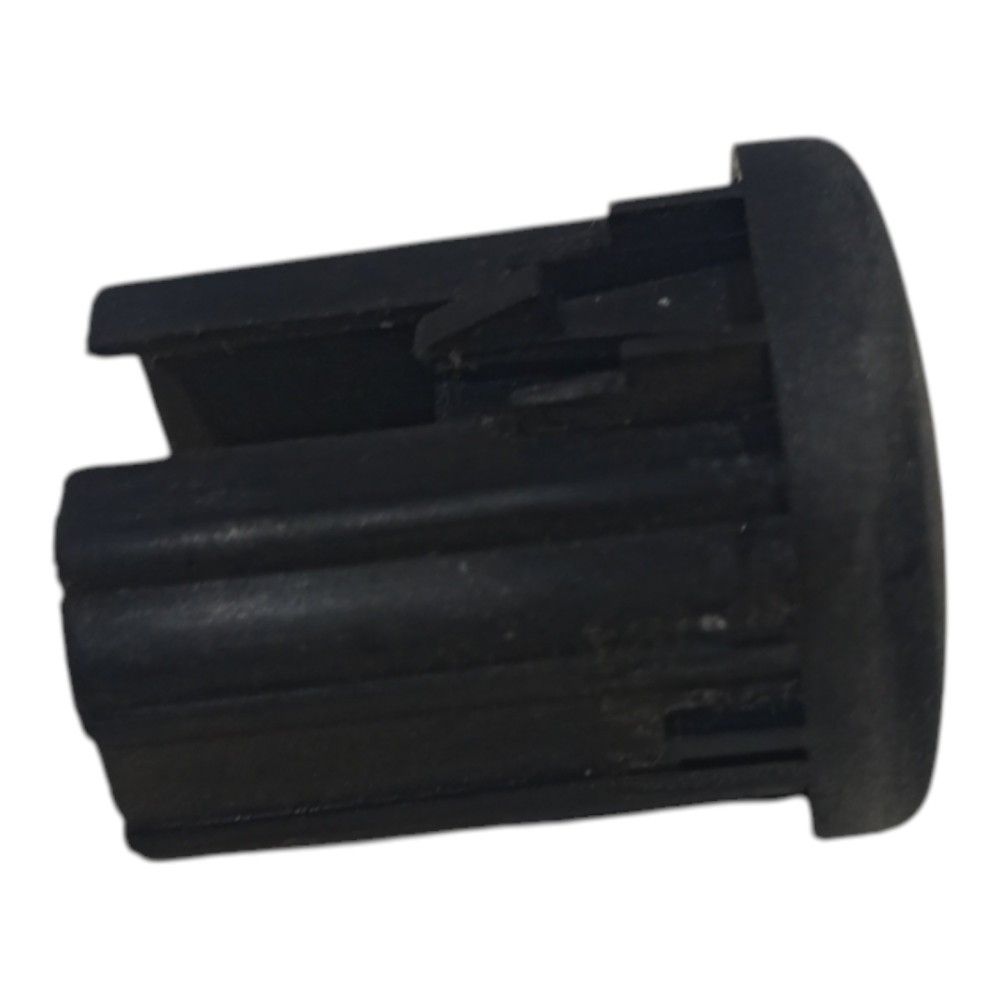 Botão Fake Painel Capa Cega Ford Courier Fiesta 1997 A 2003 Preto 2