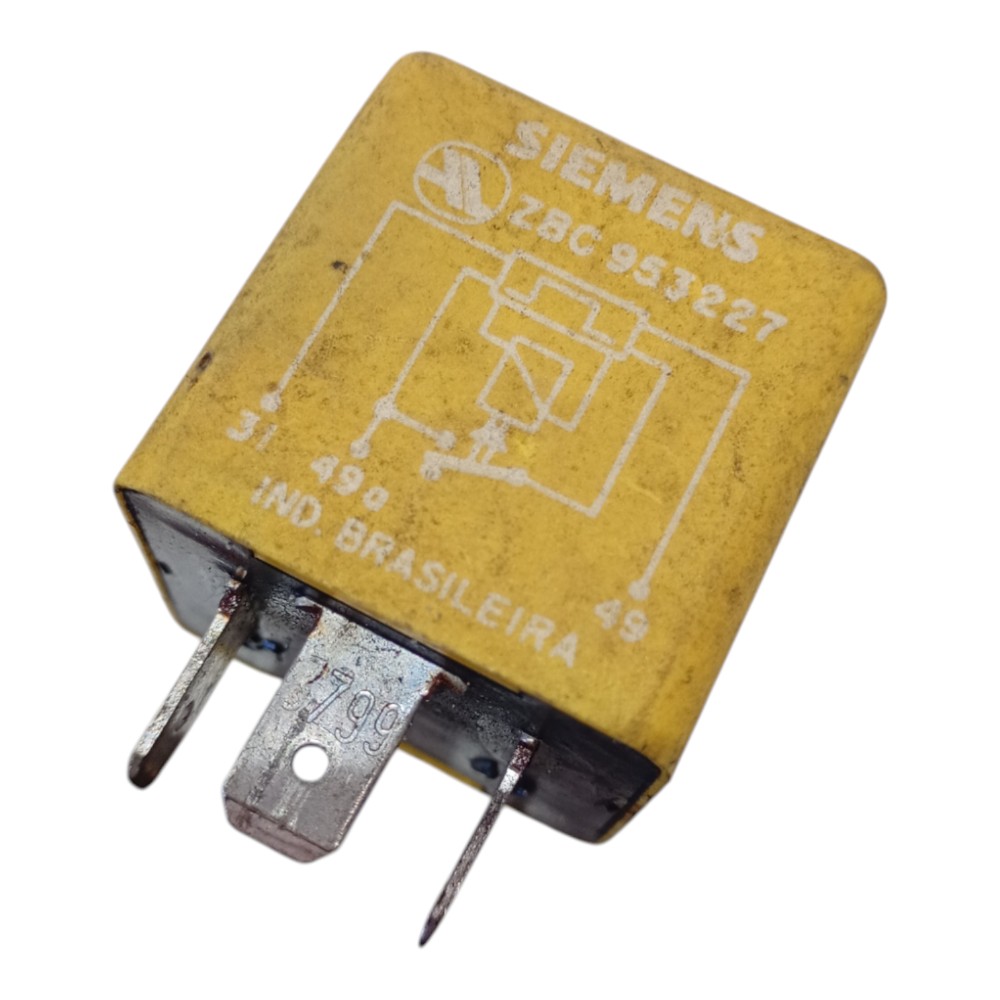 Kit Rele Auxiliar Pisca Alerta Volkswagen Original 3