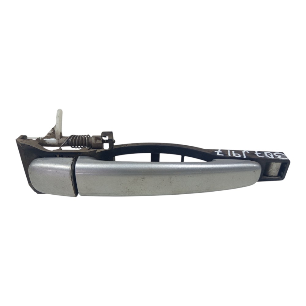 Maçaneta Externa Direito Traseiro Peugeot 307 2007 A 2012 Prata 1
