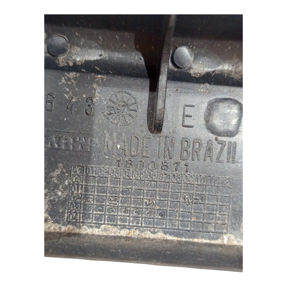Puxador Interno Porta Apoio Braço Esque Fiat Uno 1991 A 1999 Preto 7