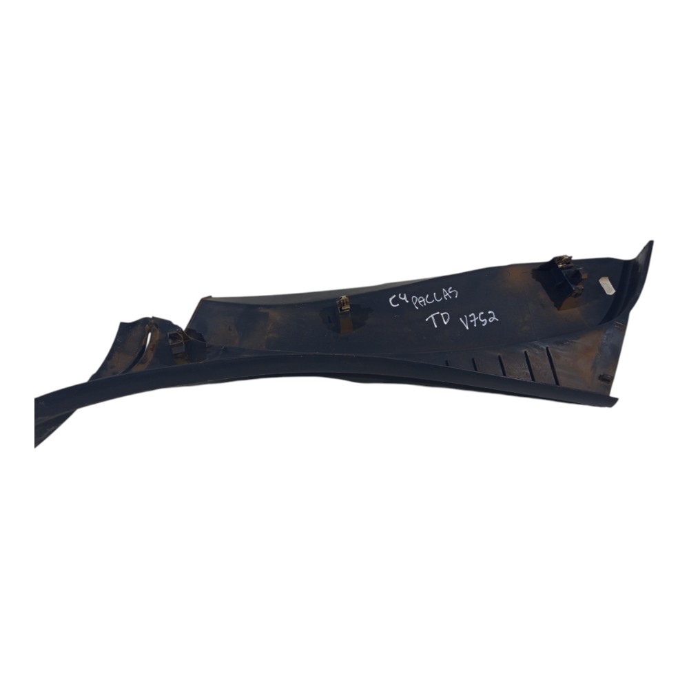 Soleira Traseira Direita Citroen C4 Pallas 2007 2008 A 2013 Preto 3