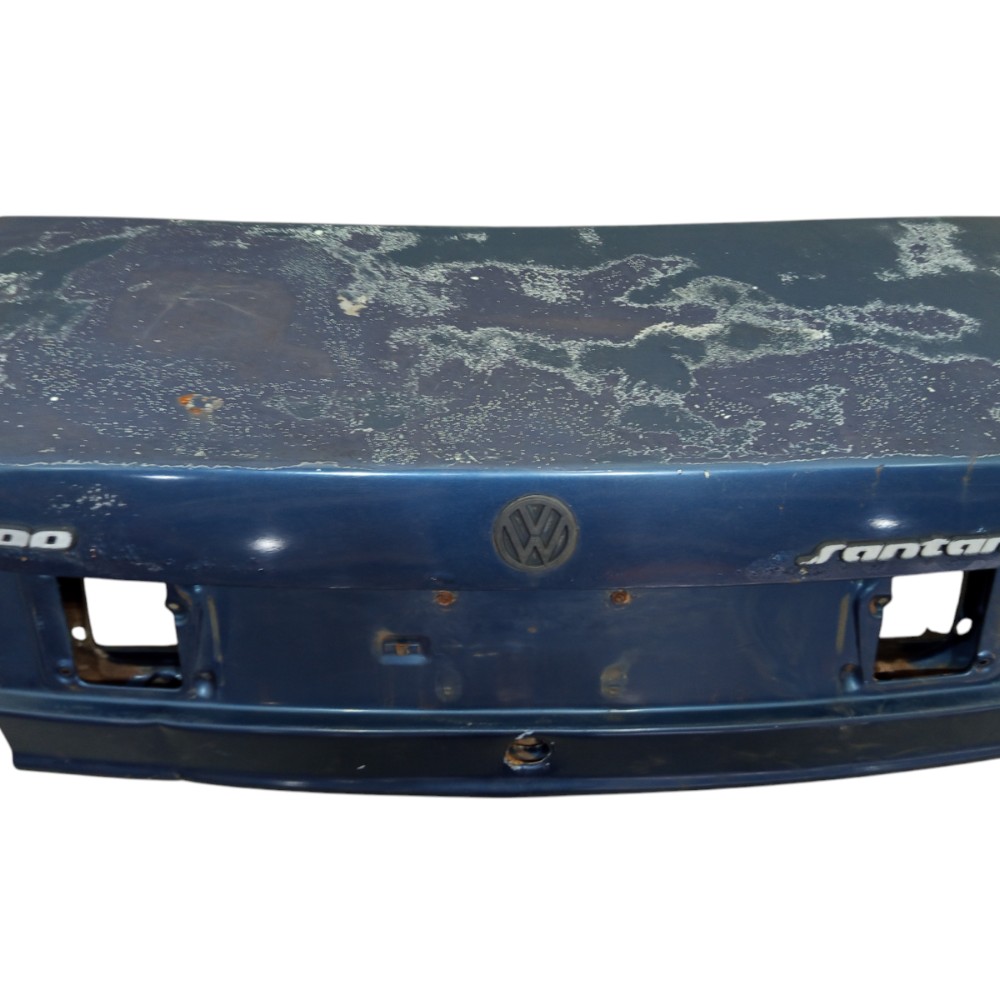 Capo Tampa Traseira Porta Malas Vw Santana 1990 1991 A 2006 Azul 5