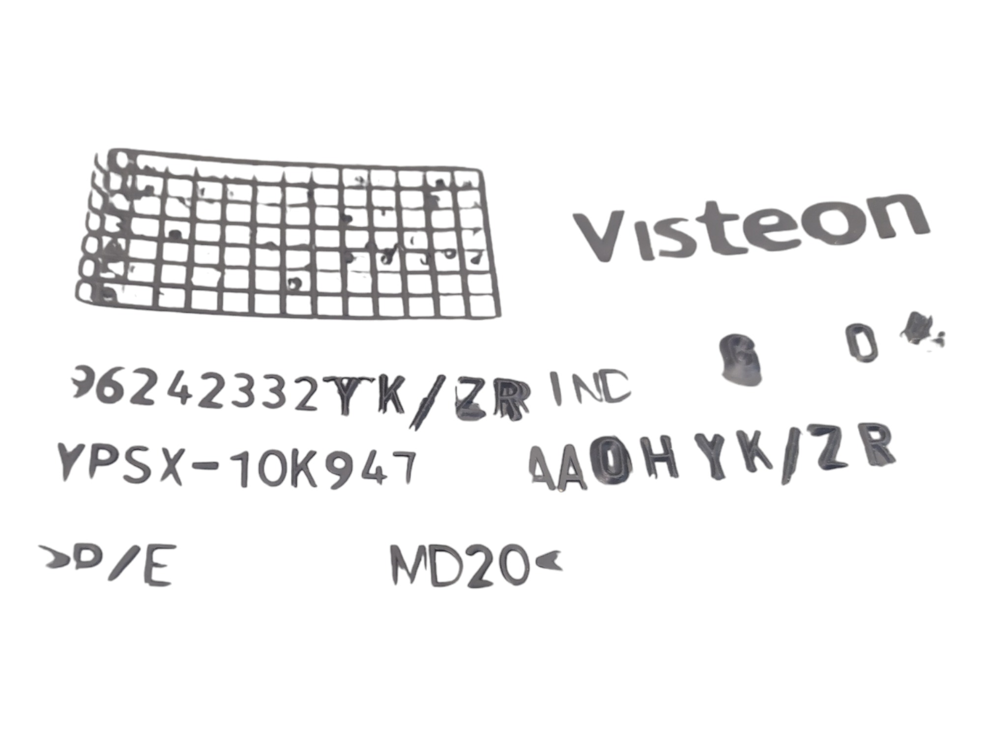 Moldura Painel Velocímetro Peugeot 206 1999 2000 2001 A 2010 2
