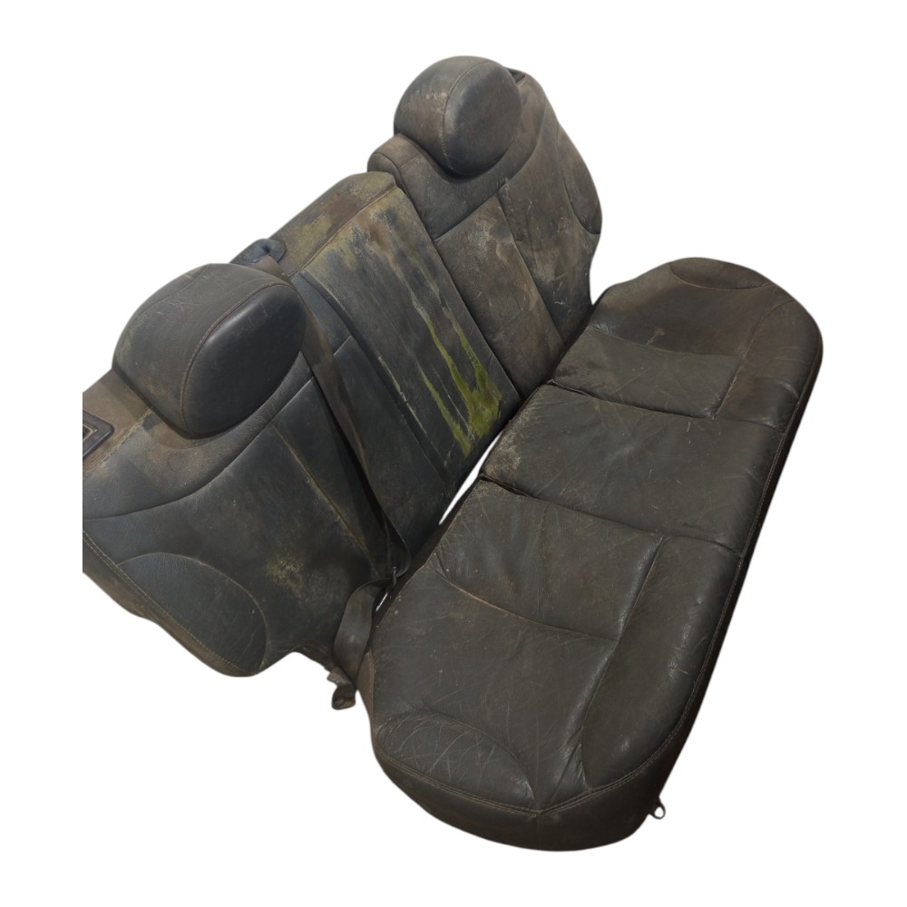 Jogo Banco Couro Citroen C3 2003 A 2012 Preto 6
