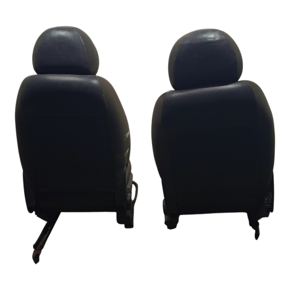 Jogo Banco Tecido Fiat Stilo 2003 2004 2005 2006 2007 A 2008 Preto 5