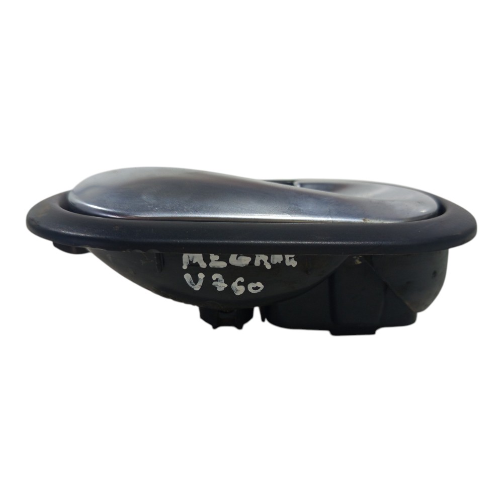 Maçaneta Interna Porta Direita Renault Megane 2007 08 A 2013 Preto E Cromado Dianteira/traseira 3