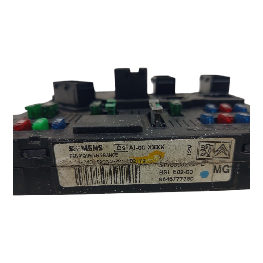 Módulo Bsi Central B2 Fusíveis 1.0 2 Peugeot 206 2001 A 2012 4