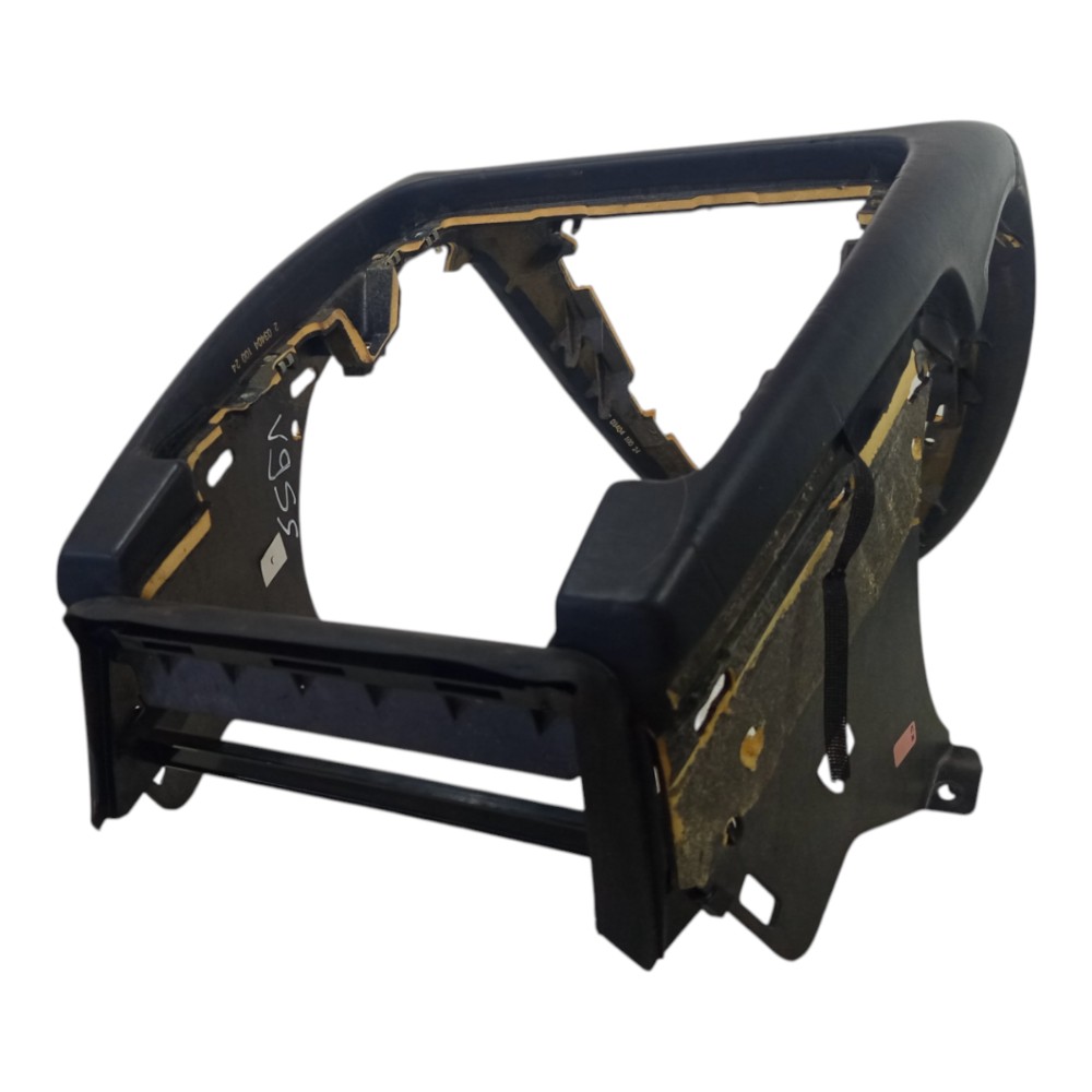 Moldura Painel Console Central Porsche Cayenne 2002 A 2006 Preto 3