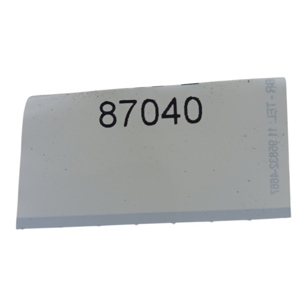 Portinhola Tampa Combustível Chevrolet Celta 2000 A 2007 Branco 2004 8