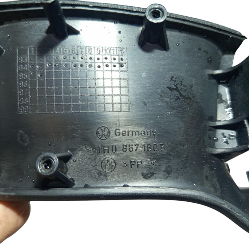 Puxador Porta Dianteiro Direito Golf Mk3 1994 1995 A 1998 Preto 7