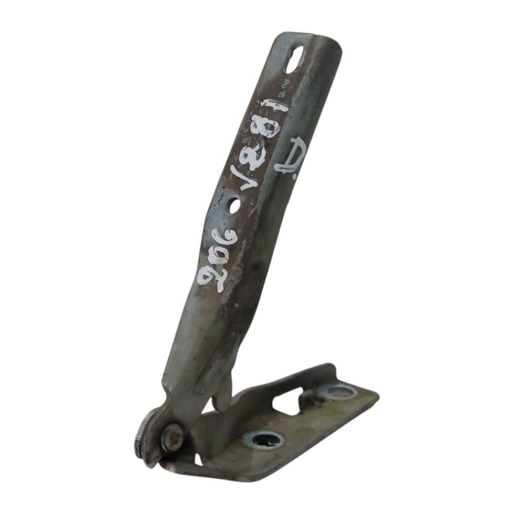 Dobradiça Direita Tampa Dianteira Peugeot 206 2001 A 2011 2