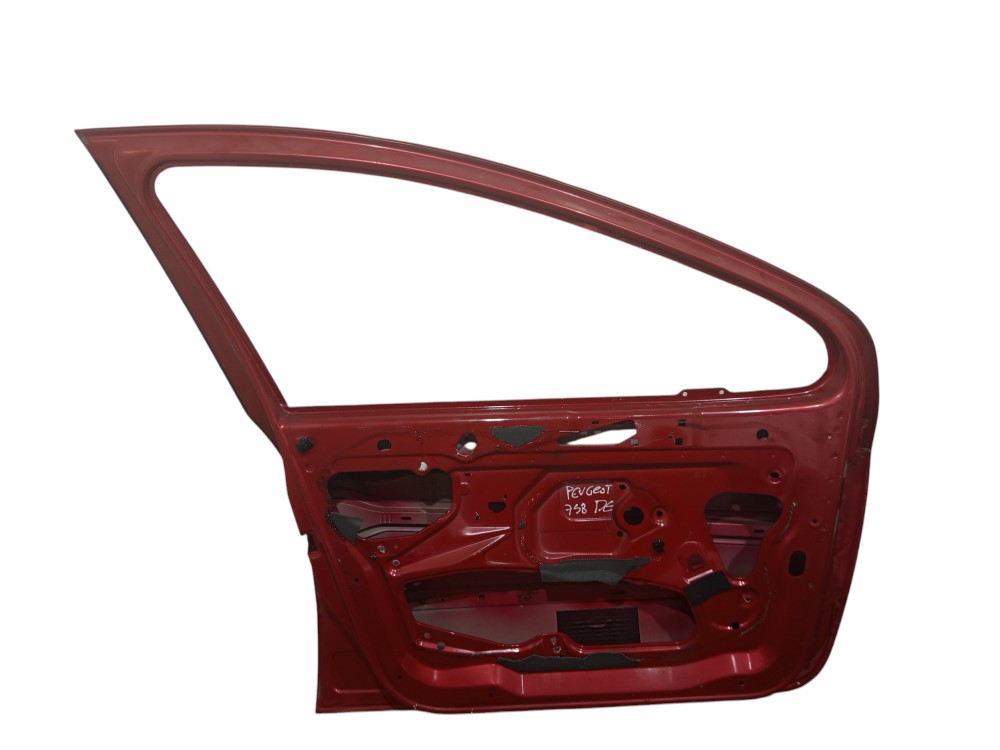 Porta Dianteira Direita Peugeot 307 2002 2003 2004 A 2012 Dianteira Direito Vermelho 5