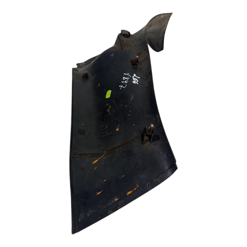 Moldura Acabamento Coluna Traseir Le Peugeot 206 2002 A 2010 Preto 6