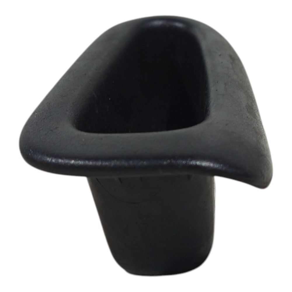 Puxador Porta Moldura Esquerdo Trase Peugeot 206 2001 A 2010 Preto 2