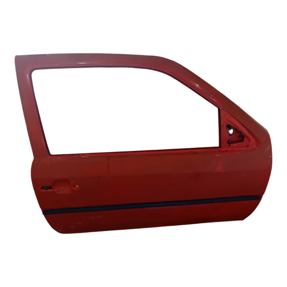 Porta Dianteira Direita Volkswagen Gol 1996 1997 A 1998 Dianteira Direita Vermelha 2