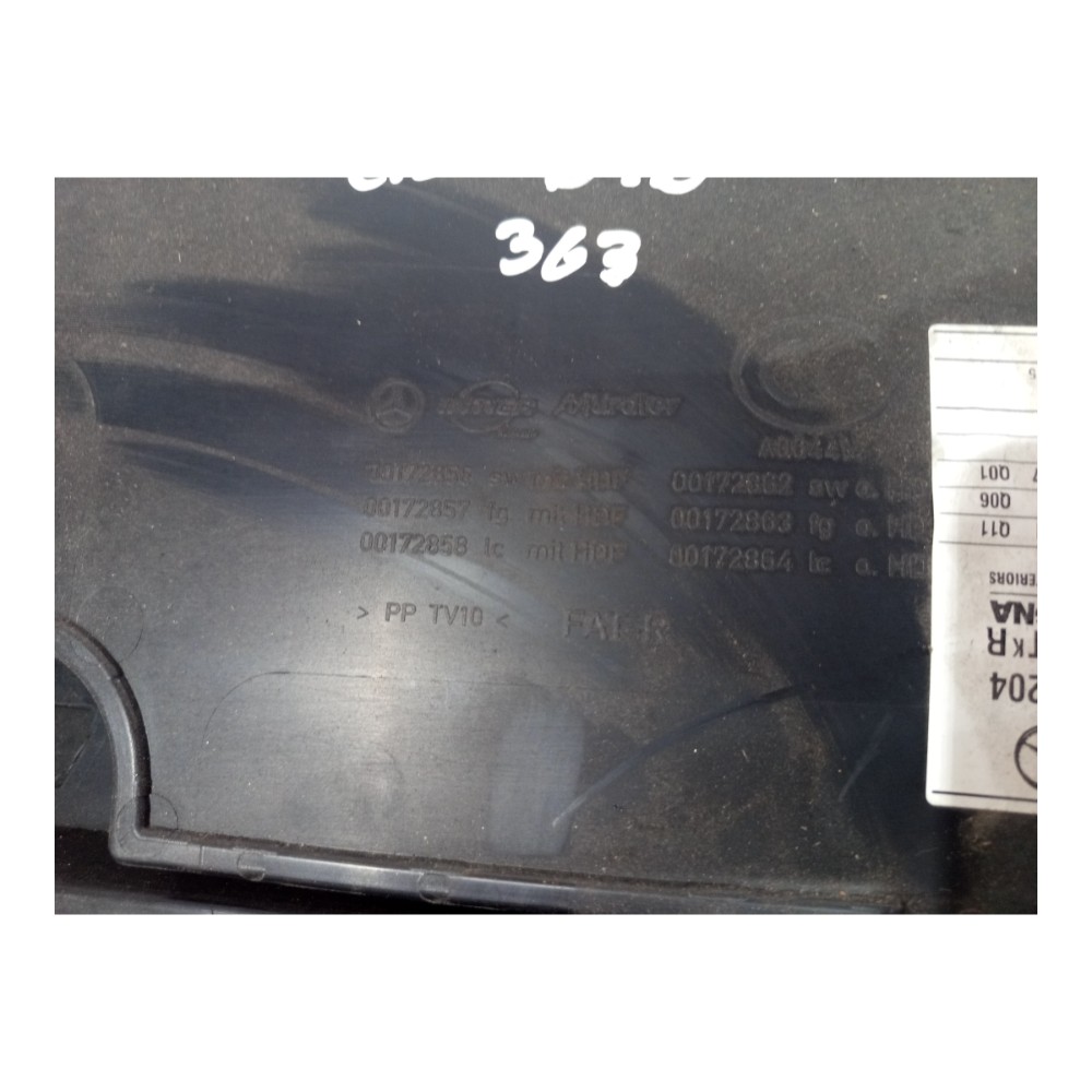 Forro Porta Dianteiro Dir C180 W204 2008 A 2014 Trava Portas Preto 6