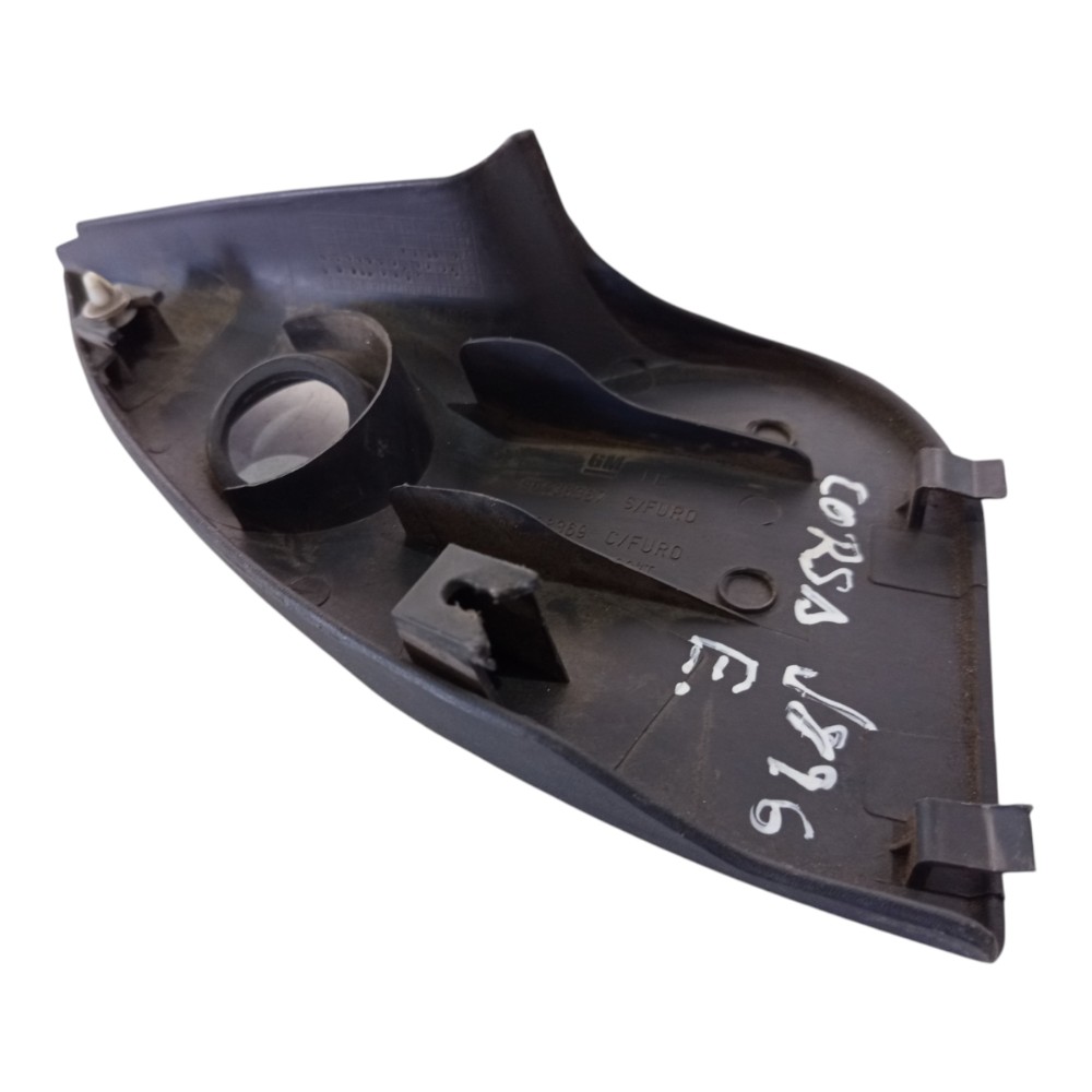 Moldura Retrovisor Interno Gm Corsa 1994 A 2002 Preto 3