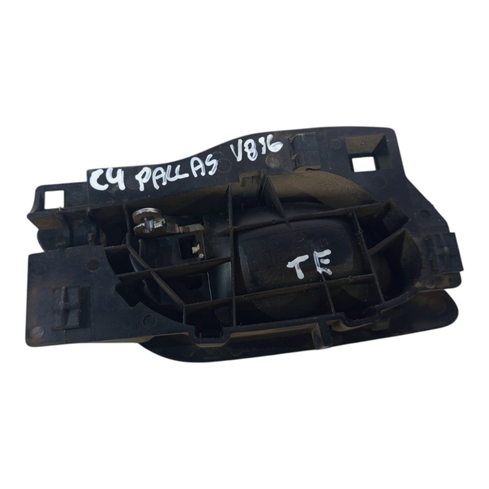 Maçaneta Interna Esquerda Citroen C4 Pallas 2008 2009 A 2010 Preto E Cromado Dianteira/traseira 8