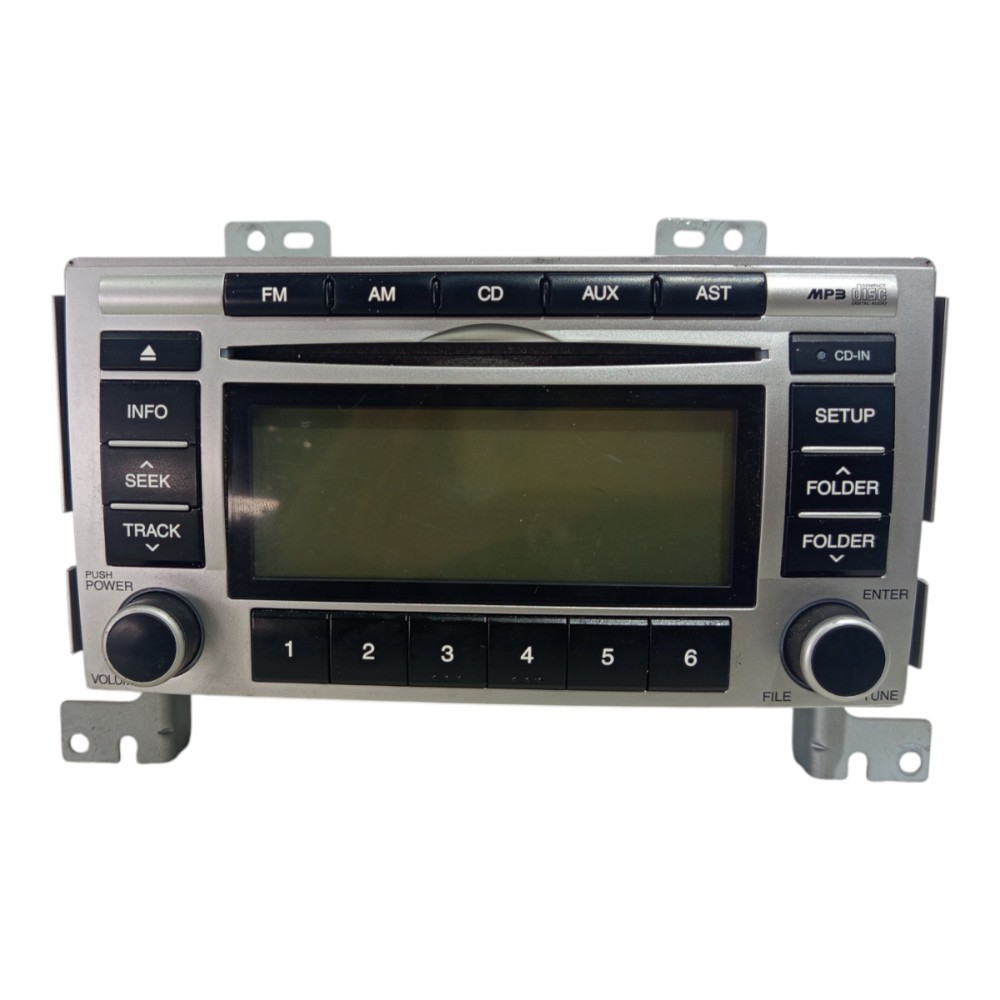 Rádio Som Cd Player Hyundai Santa Fé 2007 2008 2009 A 2013 1