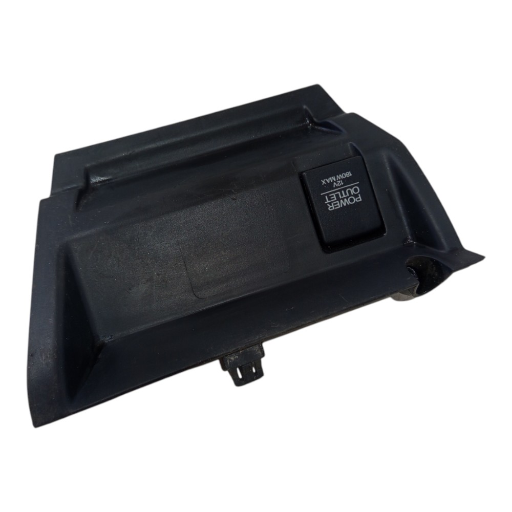 Moldura Entrada Tomada 12v Honda Fit 2015 A 2018 1