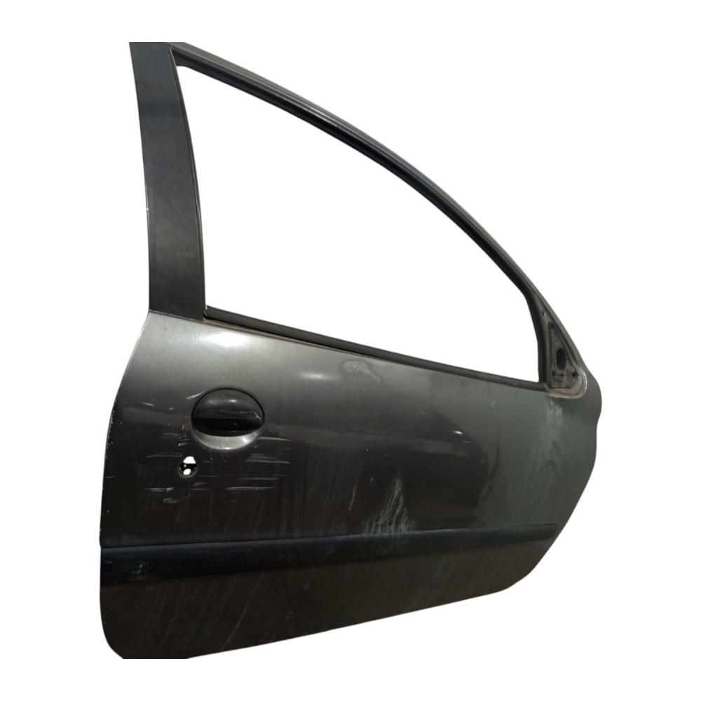 Porta Dianteira Direita Peugeot 206 2001 2002 2003 A 2012 Cinza 2