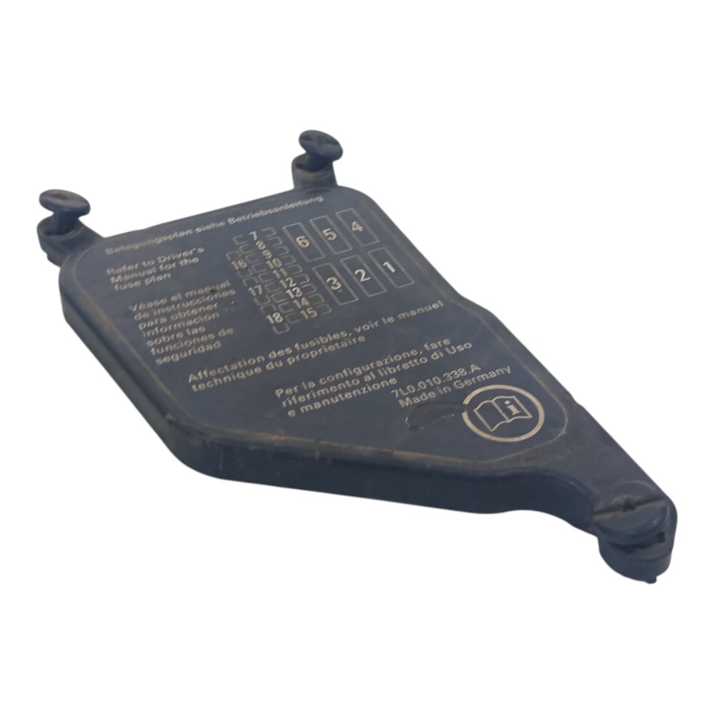 Suporte Tampa Caixa Fusivel Motor Porsche Cayenne 2002 A2010 5