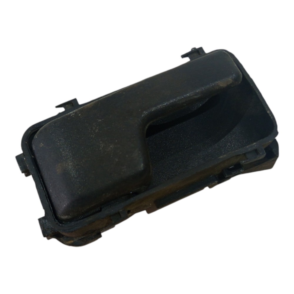 Maçaneta Interna Traseira Direita Fiat Uno 1996 1997 A 2005 Preto Traseira 1