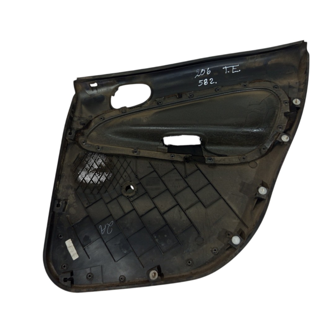 Forro Porta Traseira Direita Peugeot 206 1999 2000 A 2010 5