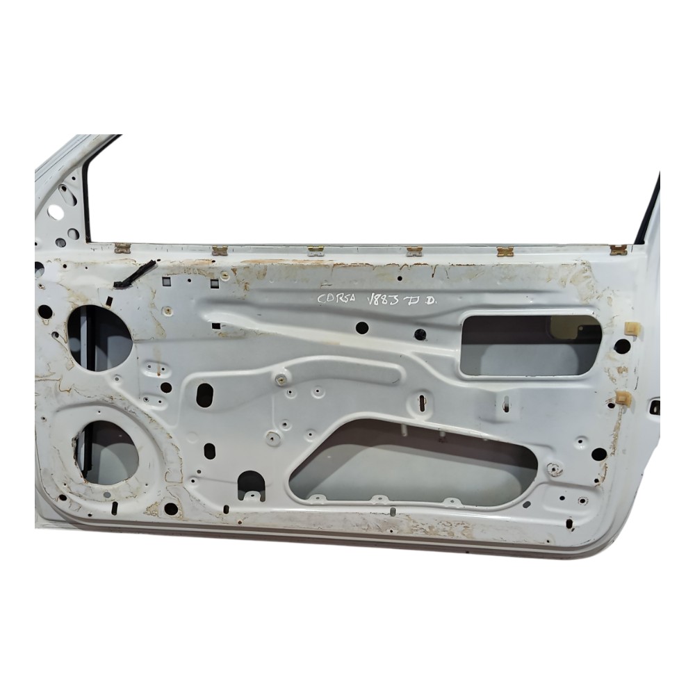 Porta Dianteira Ld C/detalhes Chevrolet Corsa 1994 A 2002 Dianteira Direito Branco 9