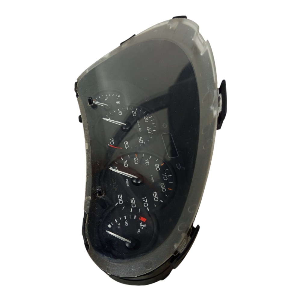 Painel Instrumentos Conta Giros Peugeot 206 2001 2002 A 2010 Preto 7