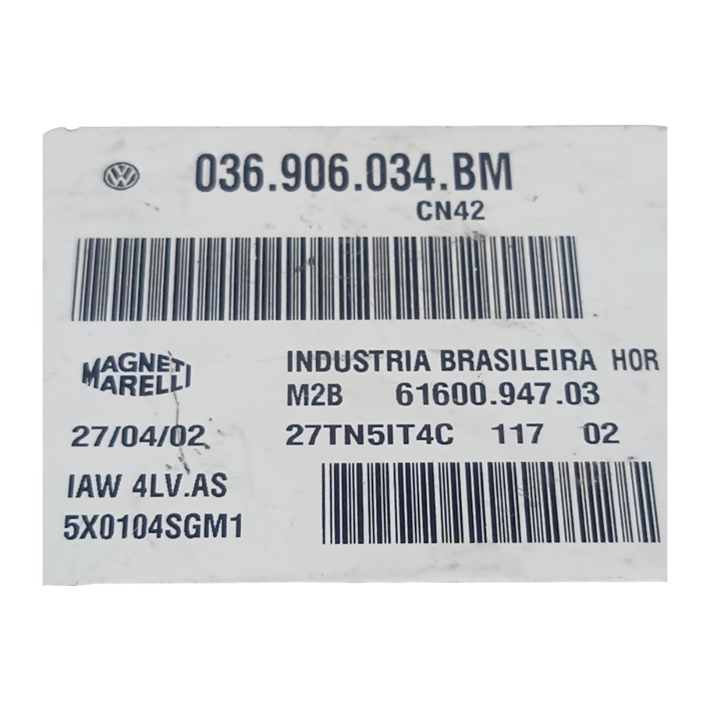 Módulo Injeção Volkswagen Gol G3 1.0 16v 1999 2000 A 2005 8