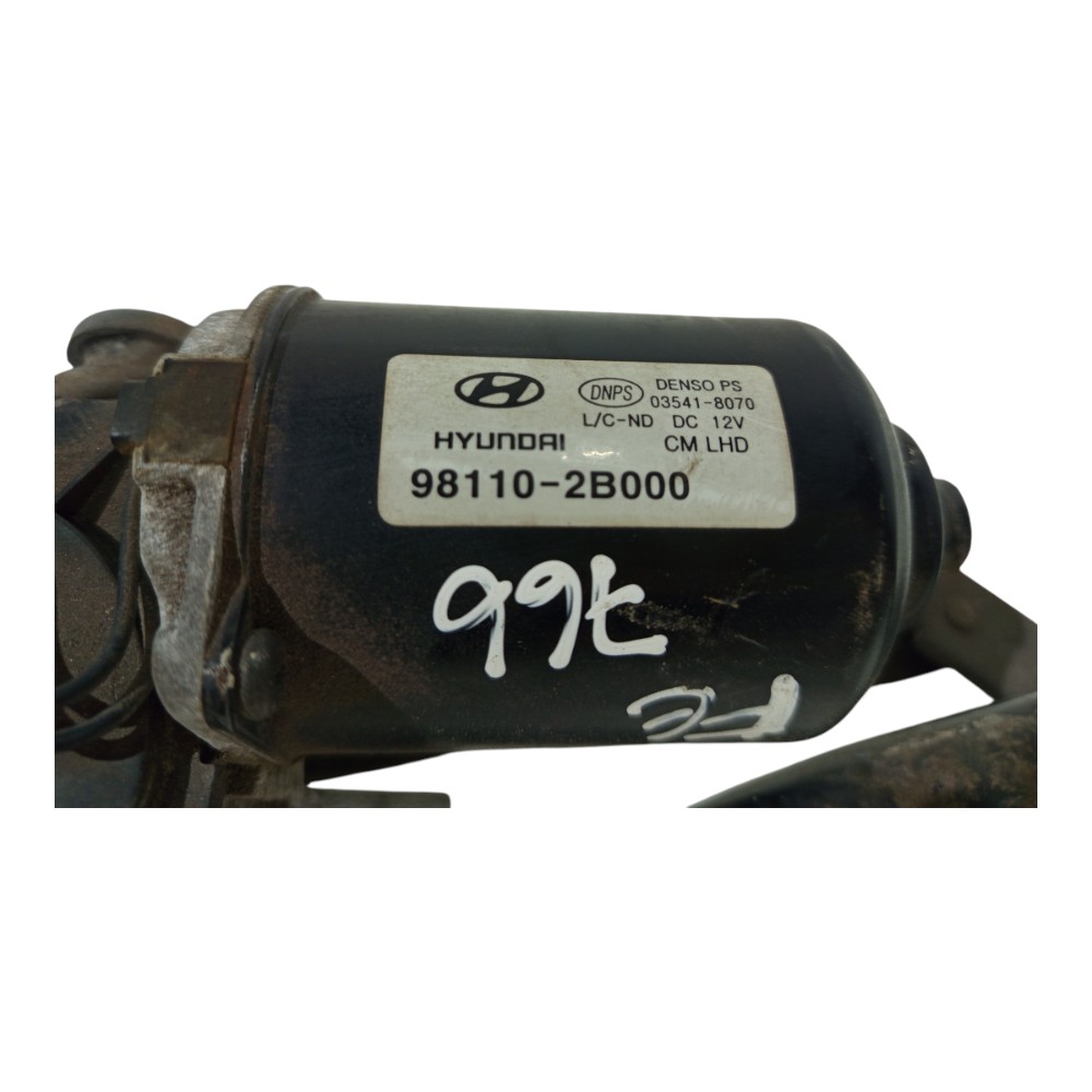 Motor Limpador Maquina Parabrisa Santa Fé Hyunda 2007 A 2012 2