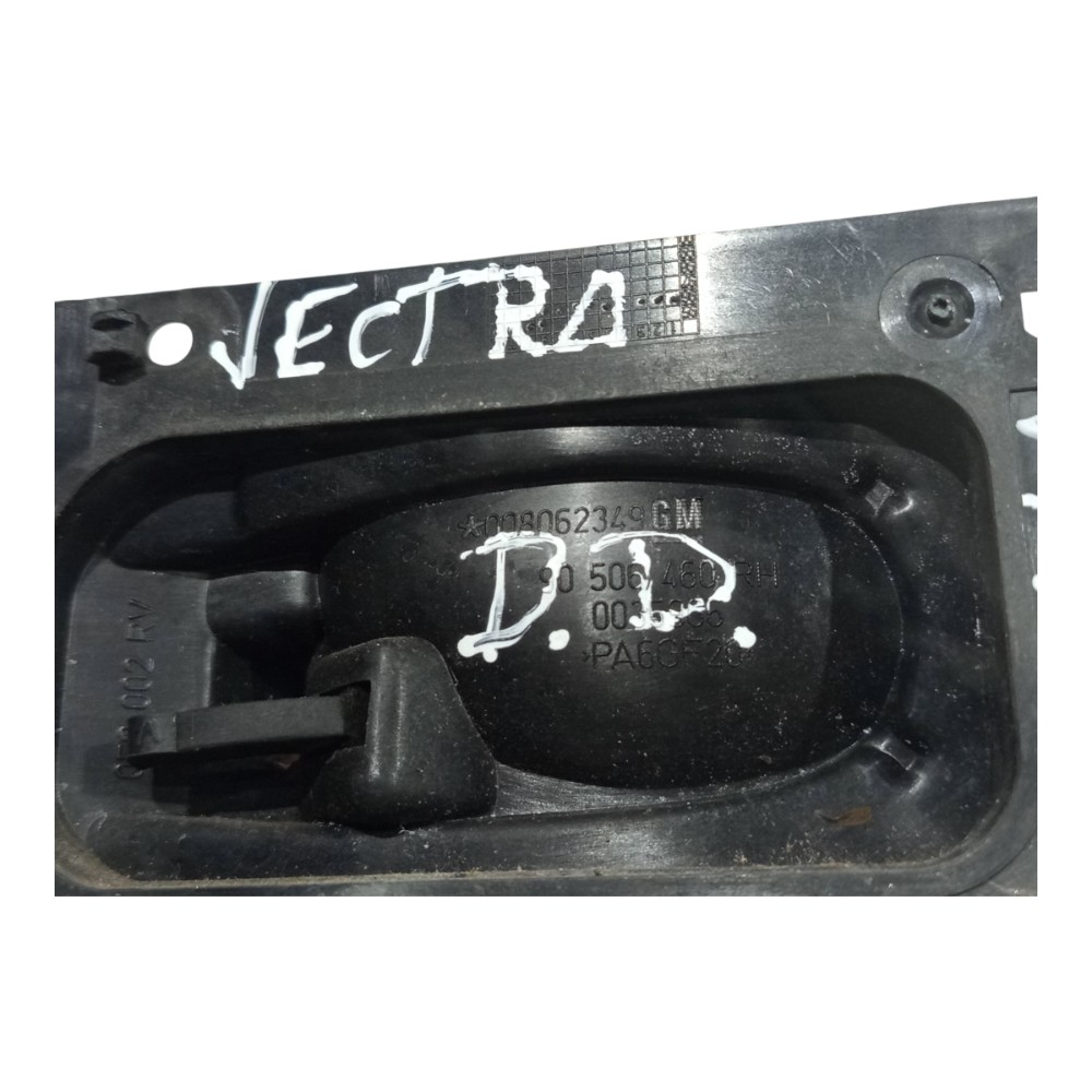 Maçaneta Interna Diant Direita Gm Vectra 1997 1998 A 2005 Preto Dianteira 6