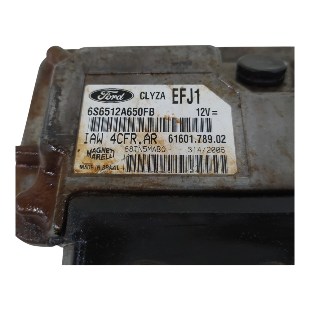 Módulo Injeção Ford Fiesta 1.0 Zetec Rocam 2008 A 2013 Bloq. 6