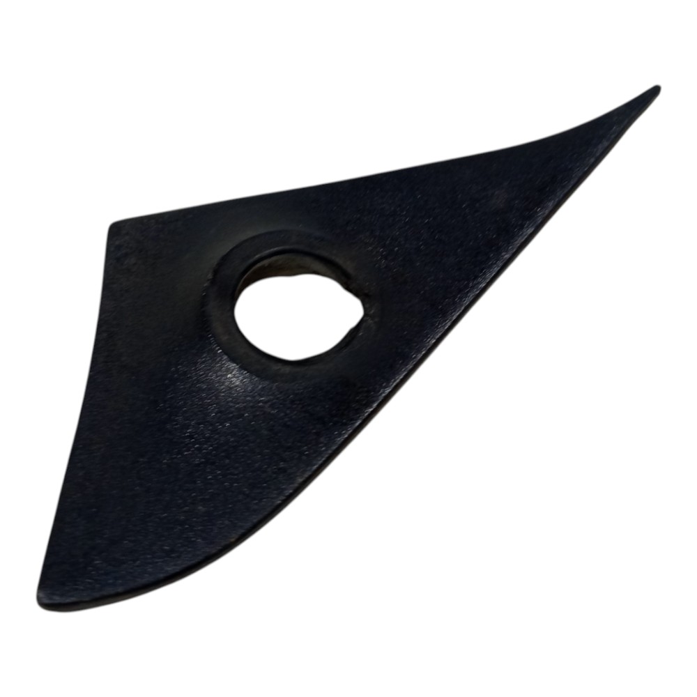 Moldura Interna Retrovisor Esq Fiat Uno 1991 1992 93 A 2000 Preto 8