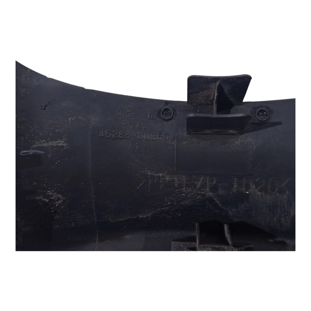 Moldura Coluna Chave Seta Superior Toyota Etios 2013 A 2020 Preto 6