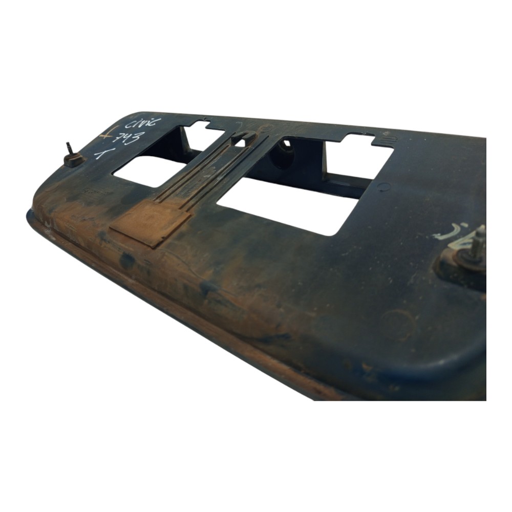 Moldura Suporte Placa Trasei Honda Civic 1997 1998 1999 2000 4