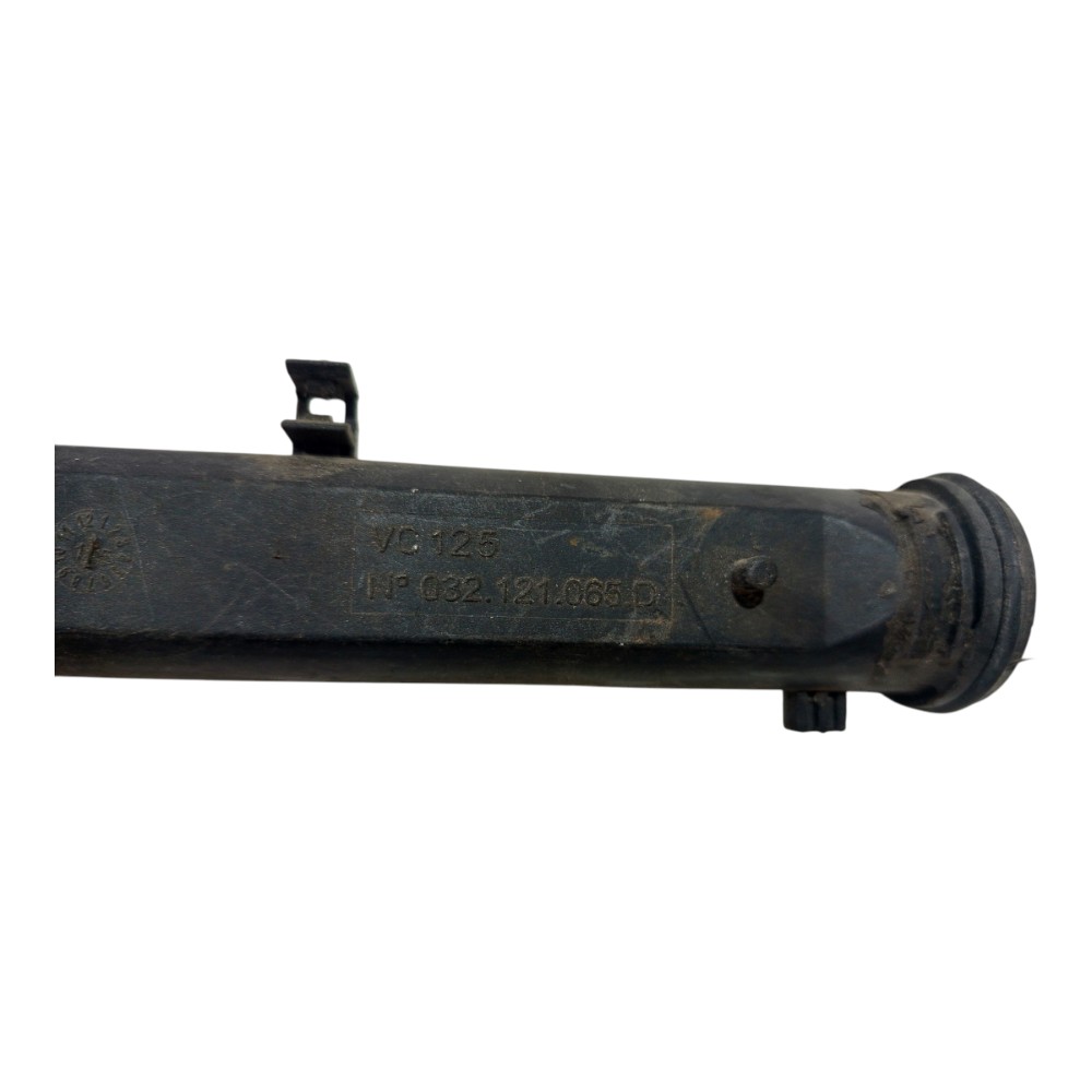 Cano Duto Água Motor Volkswagen Gol Parati 1995 1996 A 1999 Preto 6