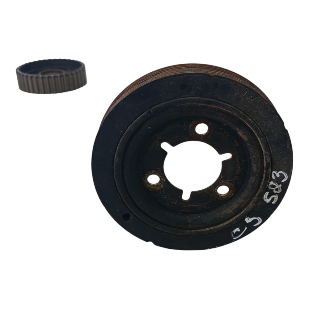 Polia Virabrequim Citroen C3 1.6 16v 2005 A 2012 3